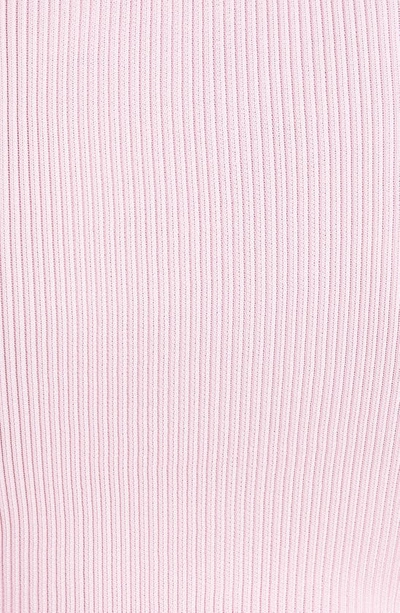 Shop Renaissance Renaissance Yuki Crop Mixed Media Cardigan In Pink
