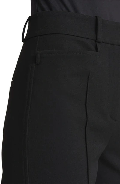 Shop Reiss Dylan High Waist Flare Leg Trousers In Black