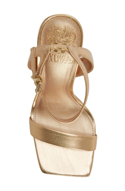 Vince Camuto Women's Saprenda Ankle Strap Sandals In Egyptian Gol