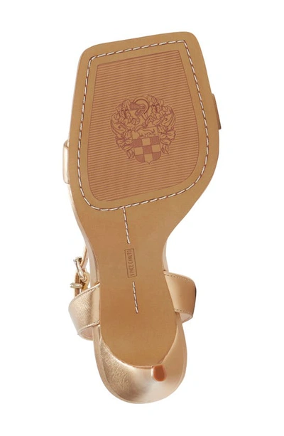 Vince Camuto Women's Saprenda Ankle Strap Sandals In Egyptian Gol