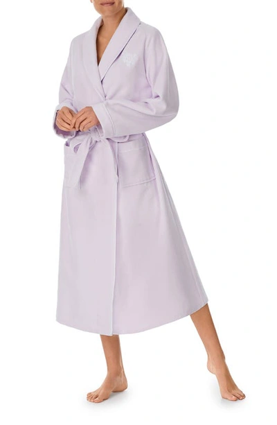 Shop Eileen West The Spa Terry Velour Robe In Pink