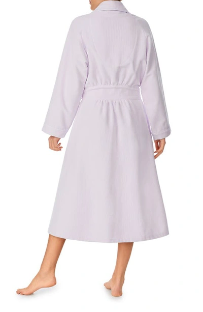 Shop Eileen West The Spa Terry Velour Robe In Pink