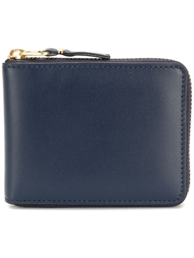 Shop Comme Des Garçons Wallet In Blue