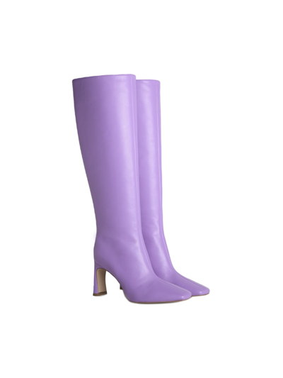 Shop Liu •jo Leonie Hanne High Boots In Violet