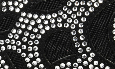 Journee Collection Batavia Rhinestone Flat In Black