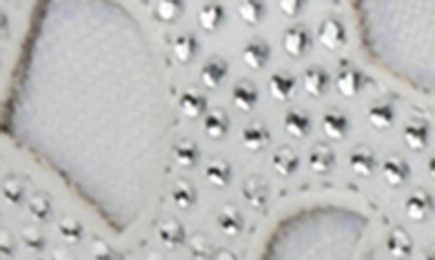 Journee Collection Batavia Rhinestone Flat In White