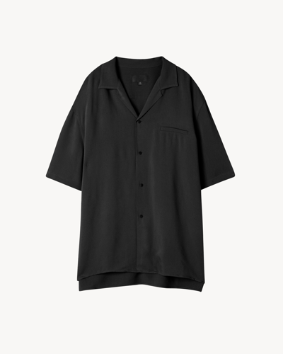 Shop Nili Lotan Cody Shirt In Black