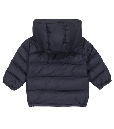 Shop Polo Ralph Lauren Baby Quilted Puffer Jacket In Collection Navy