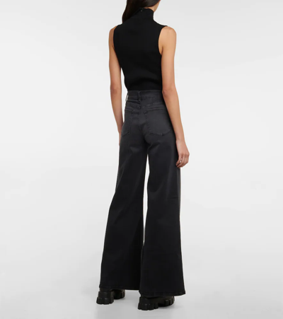 Shop Frame Le Palazzo High-rise Palazzo Jeans In Billups