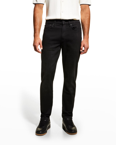 Shop Rag & Bone Men's Fit 2 Action Loopback Jeans In Washed Black