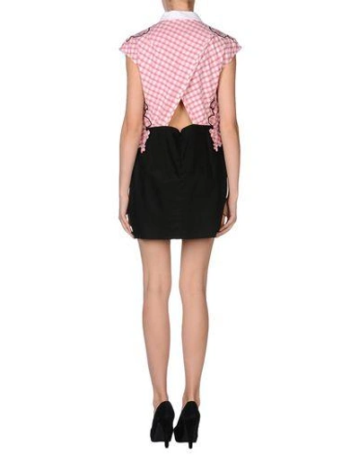 Shop Carven Short Dresses In Black