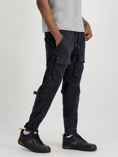 Alpha Industries Sergeant Jogger Pant In Gray Black | ModeSens