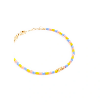 Shop Anni Lu Paradiso Bracelet In Multicolour