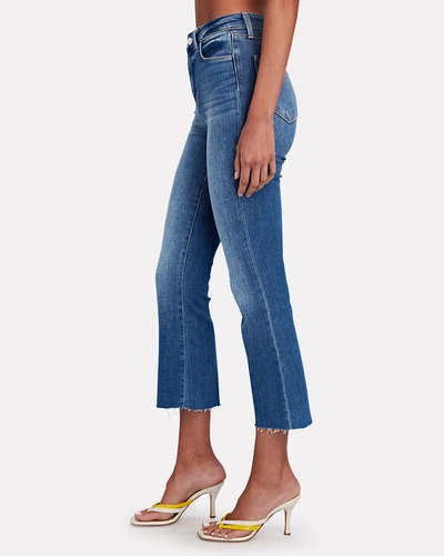 Shop L Agence Kendra High Rise Crop Flare Jeans In Toledo