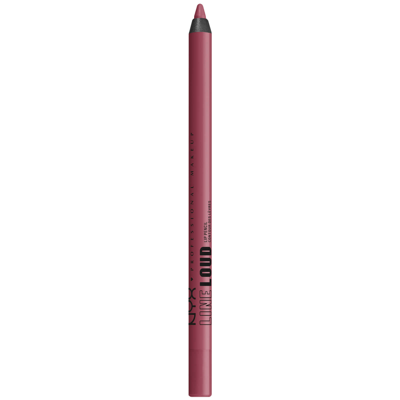 Nyx Professional Makeup Longwear Line Loud Matte Lip Liner 11ml (various Shades) - Goal Getter In Goal Getter