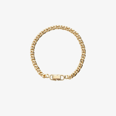 Shop Laura Lombardi Gold-plated Curb Chain Bracelet