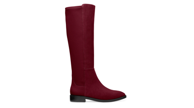 Shop Stuart Weitzman Greer City Boot The Sw Outlet In Cabernet