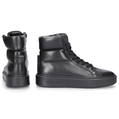 Shop 305 Sobe High-top Sneakers Neal Calfskin In Black