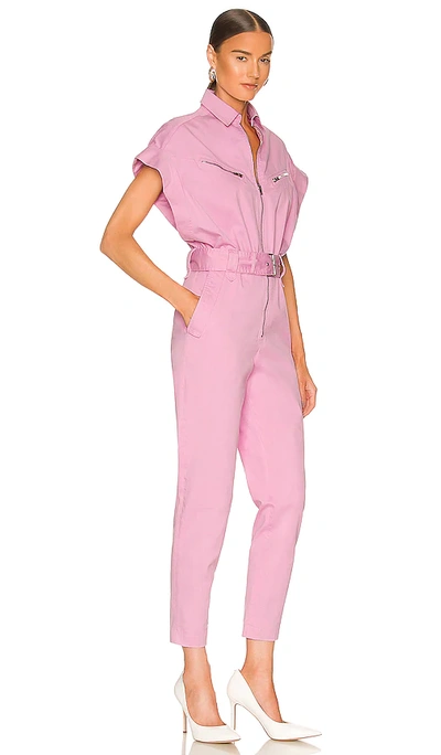 Shop Iro Lavine Jumpsuit In Pink