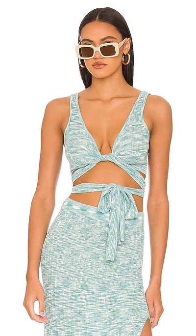 Shop L*space Zephyr Top In Baby Blue