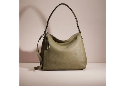 Shay shoulder bag with whipstitch detail best sale