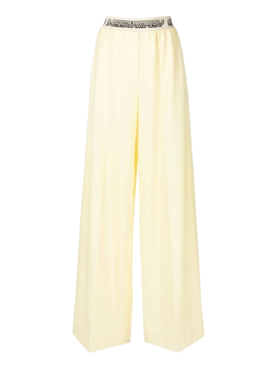 Shop Stella Mccartney Women's Trousers -  - In Yellow Wool