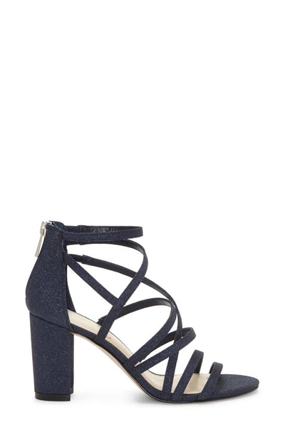 Shop Jessica Simpson Stassey Cage Sandal In Navy