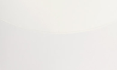Shop Mugler Illusion Long Sleeve Bodysuit In B1011 Ivory / Nude 01