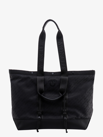 Shop Moncler Handbag In Black