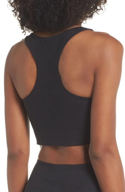 Shop Girlfriend Collective Paloma Sports Bra In Black