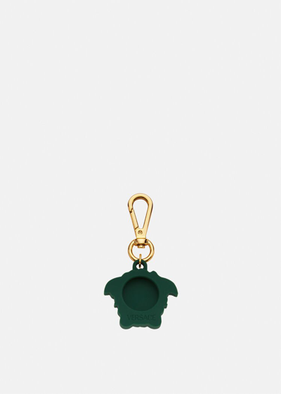 Shop Versace La Medusa Key Ring, Male, Khaki, One Size