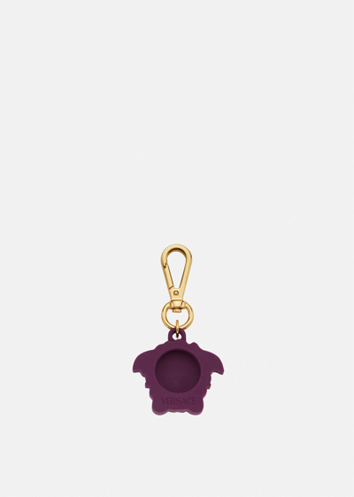 Shop Versace La Medusa Key Ring, Male, Fuchsia, One Size