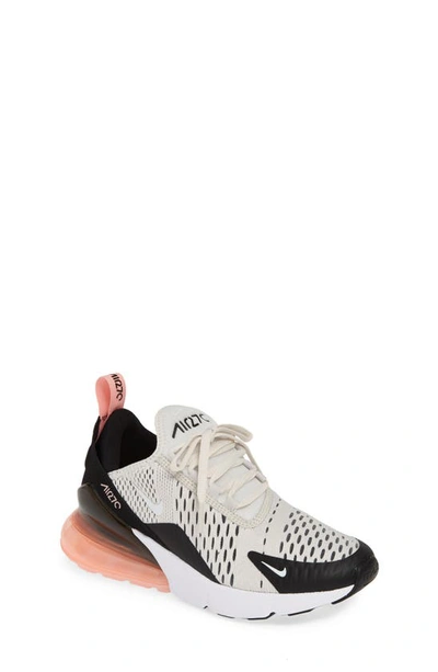 Shop Nike Air Max 270 Sneaker In Platinum/ White-black-coral