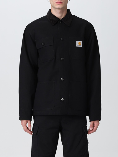 Shop Carhartt Jacket  Wip Men In Black