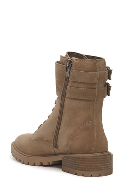 Shop Vince Camuto Fawdry Combat Boot In Wild Mushroo