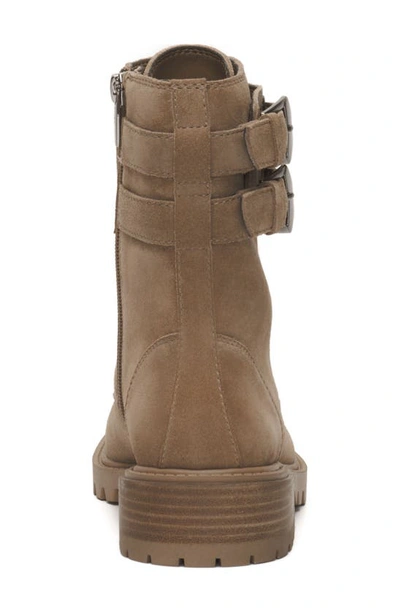 Shop Vince Camuto Fawdry Combat Boot In Wild Mushroo