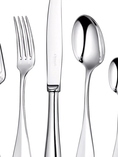 Christofle Fidelio Five-piece Individual Silver-plated Place Settings In Silver