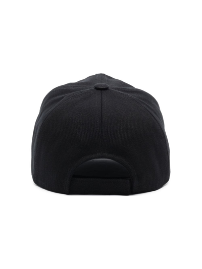 Shop Isabel Marant Tyron Logo-embroidered Baseball Cap In Black