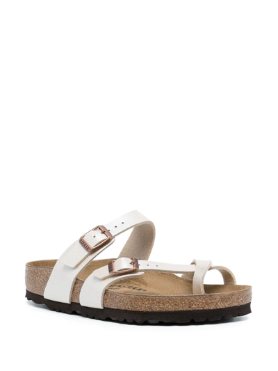 Birkenstock Madrid Open-toe Sandals In Braun