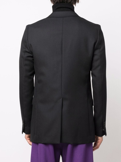 Shop Ami Alexandre Mattiussi Single-breasted Blazer In Black