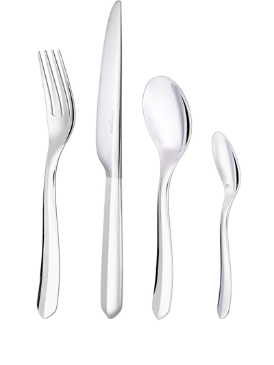 Shop Christofle Infini Silver-plated Flatware Set (6-person Setting)