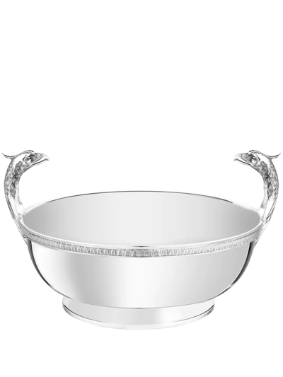 Shop Christofle Malmaison Silver-plated Bowl Centerpiece