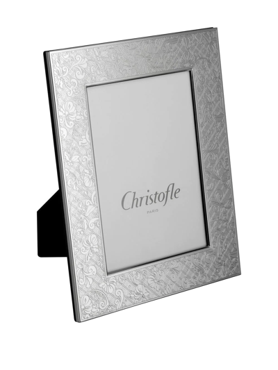 Shop Christofle Jardin D'eden Picture Frame In Silver