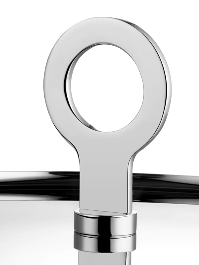 Christofle Oh De  Stainless Steel Appetizer Plate In Silver