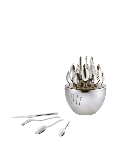 Shop Christofle Mood Easy Silver-plated Flatware Set (6-person Setting)