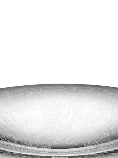 Shop Christofle Jardin D'eden Silver-plated Fruit Bowl