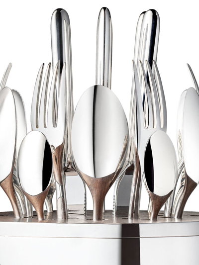 Shop Christofle Shanghai Skyline Silver-plated Flatware Set (6-person Setting)