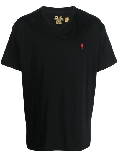 Polo Ralph Lauren Classic Fit Performance Jersey T-shirt In Black