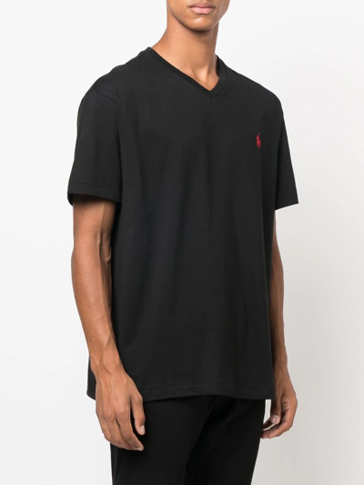 Polo Ralph Lauren Classic Fit Performance Jersey T-shirt In Black