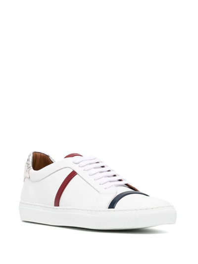 Shop Malone Souliers Deon 30 Panelled Sneakers In Weiss